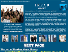 Tablet Screenshot of ireadgroup.com